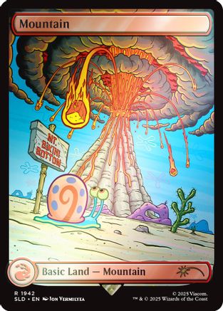Mountain (1942) (Rainbow Foil) (SLD-1942) [Secret Lair Drop Series] Foil