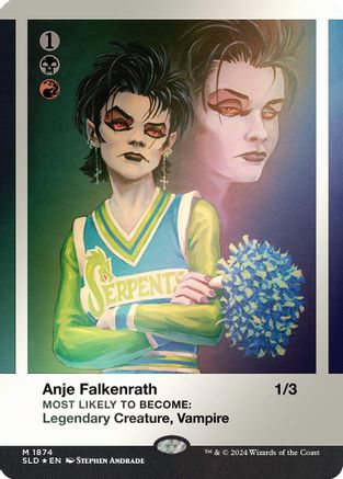 Anje Falkenrath (Rainbow Foil) (SLD-1874) [Secret Lair] Drop Series Foil MTG Single Wizards of the Coast