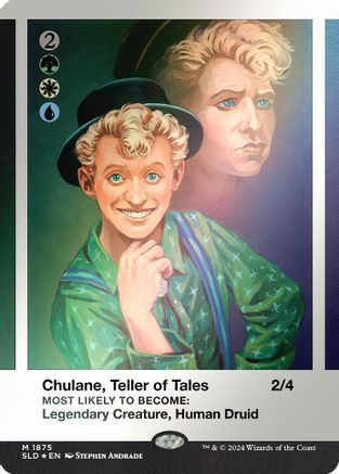 Chulane, Teller of Tales (Rainbow Foil) (SLD-1875) [Secret Lair] Drop Series Foil MTG Single Wizards of the Coast
