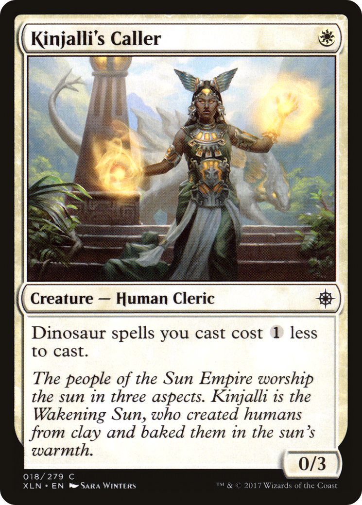 Kinjalli's Caller (XLN-018) [Ixalan] Foil MTG Single Wizards of the Coast