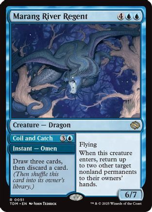 Marang River Regent (PPTDM-051) [Promo Pack: Tarkir: Dragonstorm] MTG Single Wizards of the Coast