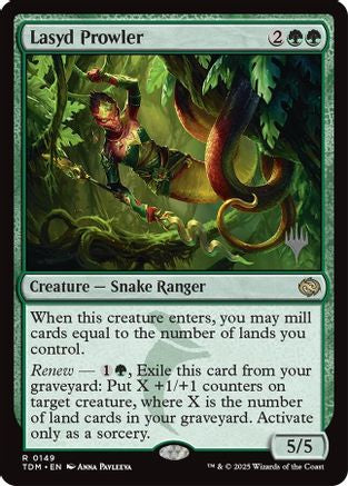 Lasyd Prowler (PPTDM-149) [Promo Pack: Tarkir: Dragonstorm] Foil MTG Single Wizards of the Coast