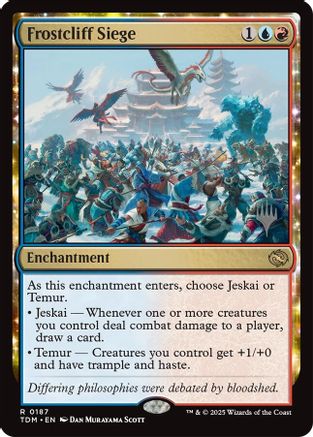 Frostcliff Siege (PPTDM-187) [Promo Pack: Tarkir: Dragonstorm] MTG Single Wizards of the Coast