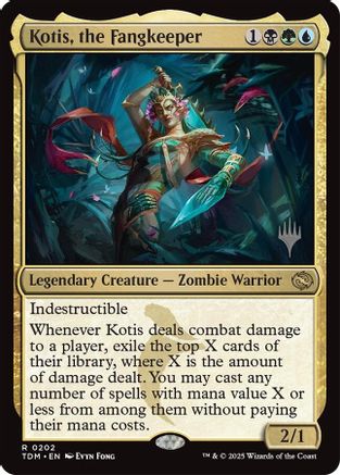 Kotis, the Fangkeeper (PPTDM-202) [Promo Pack: Tarkir: Dragonstorm] Foil MTG Single Wizards of the Coast