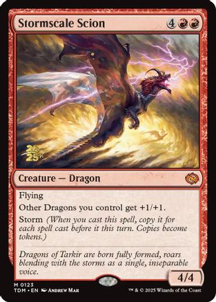 Stormscale Scion (PRE-123) [Prerelease Cards] Foil MTG Single Wizards of the Coast