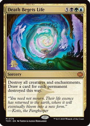 Death Begets Life (PRE-176) [Prerelease Cards] Foil MTG Single Wizards of the Coast
