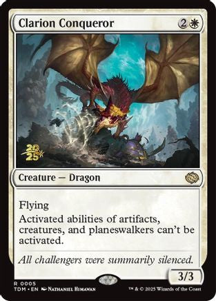Clarion Conqueror (PRE-005) [Prerelease Cards] Foil MTG Single Wizards of the Coast