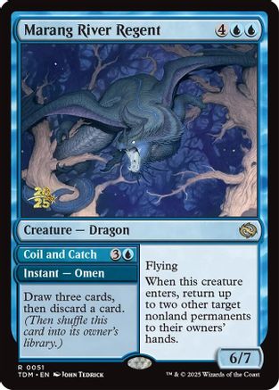 Marang River Regent (PRE-051) [Prerelease Cards] Foil MTG Single Wizards of the Coast