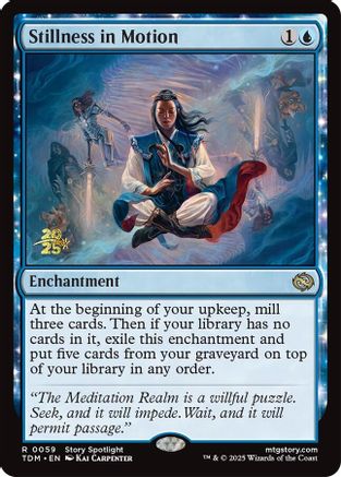 Stillness in Motion (PRE-059) [Prerelease Cards] Foil MTG Single Wizards of the Coast