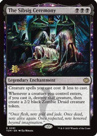The Sibsig Ceremony (PRE-091) [Prerelease Cards] MTG Single Wizards of the Coast