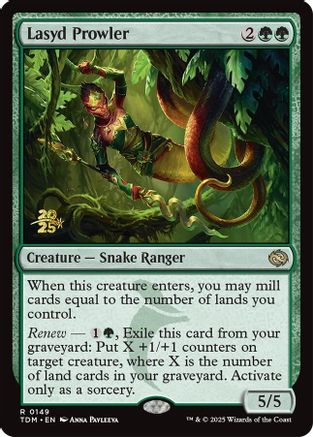 Lasyd Prowler (PRE-149) [Prerelease Cards] Foil MTG Single Wizards of the Coast