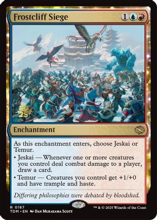Frostcliff Siege (PRE-187) [Prerelease Cards] Foil MTG Single Wizards of the Coast