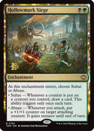 Hollowmurk Siege (PRE-192) [Prerelease Cards] Foil MTG Single Wizards of the Coast