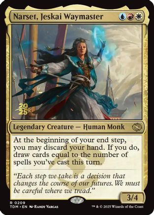 Narset, Jeskai Waymaster (PRE-209) [Prerelease Cards] MTG Single Wizards of the Coast