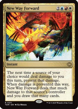 New Way Forward (PRE-211) [Prerelease Cards] Foil MTG Single Wizards of the Coast
