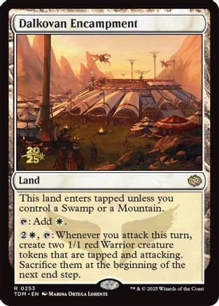 Dalkovan Encampment (PRE-253) [Prerelease Cards] Foil MTG Single Wizards of the Coast