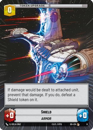 Shield (6/0) [Gamegenic Promos] Foil Star Wars: Unlimited Single Disney