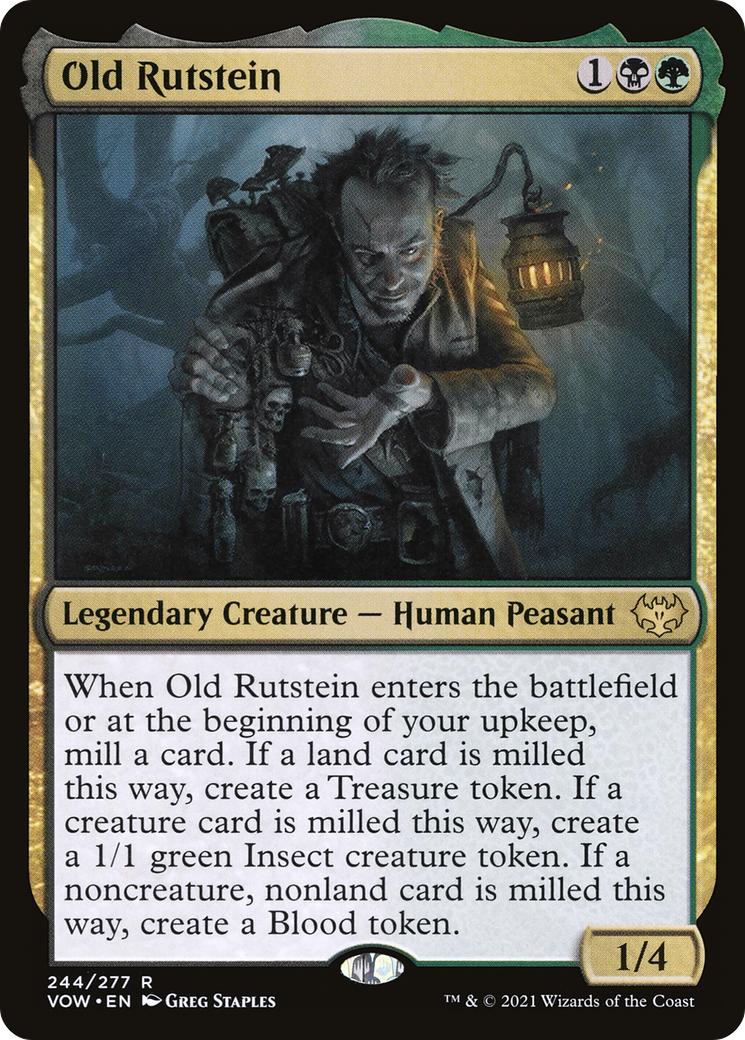 Old Rutstein (VOW-244) [Innistrad: Crimson Vow] MTG Single Wizards of the Coast