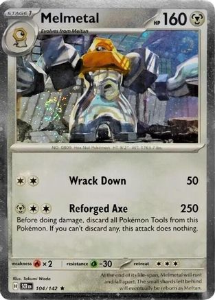 Melmetal - 104/142 (Cosmos Holo) Holofoil [Misc: Cards & Products] Pokemon Single Pokémon