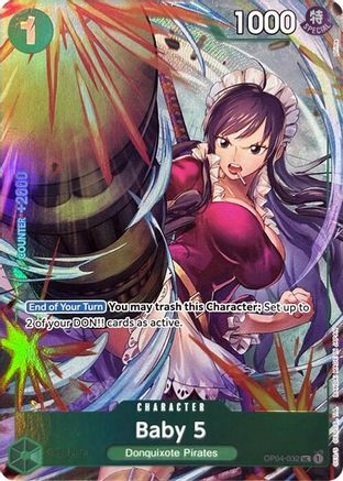 Baby 5 (Premium Card Collection -Best Selection Vol. 3-) (OP04-032) [One Piece Promotion Cards] Foil One Piece Single Bandai