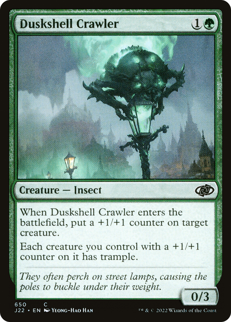 Duskshell Crawler (J22-650) [Jumpstart 2022] MTG Single Wizards of the Coast