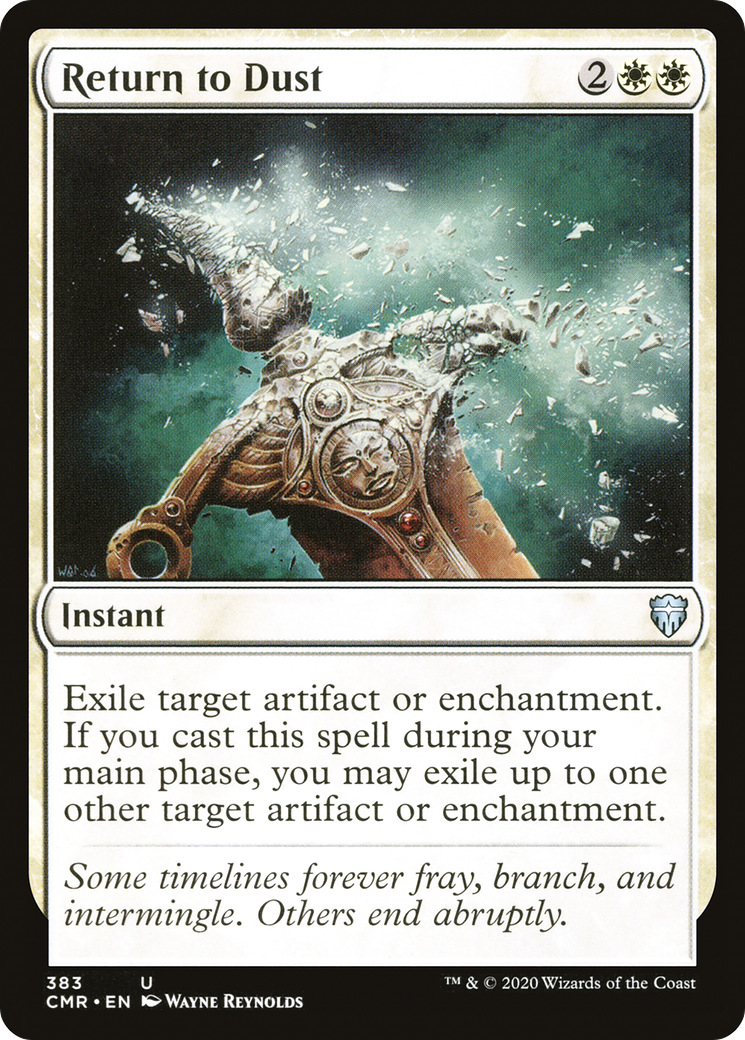 Return to Dust (383) (CMR-383) [Commander Legends] MTG Single Wizards of the Coast