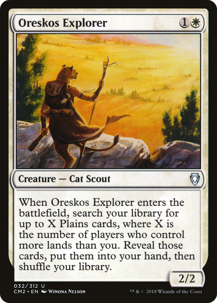 Oreskos Explorer (CM2-032) [Commander Anthology Volume II] MTG Single Wizards of the Coast