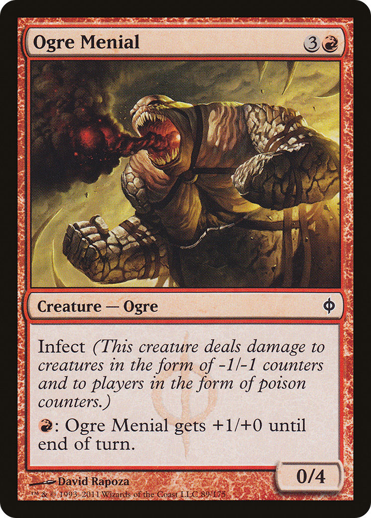 Ogre Menial (NPH-089) [New Phyrexia] MTG Single Wizards of the Coast