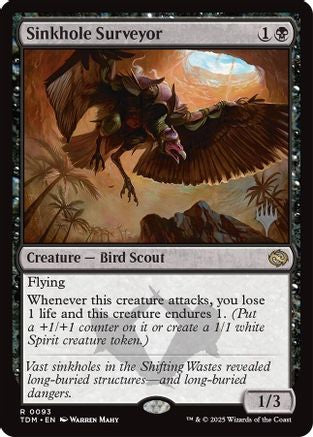 Sinkhole Surveyor (PPTDM-093) [Promo Pack: Tarkir: Dragonstorm] MTG Single Wizards of the Coast