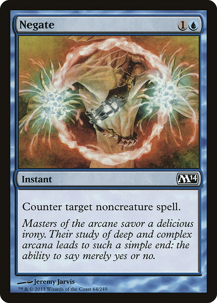 Negate (M14-064) [Magic 2014] Foil MTG Single Wizards of the Coast