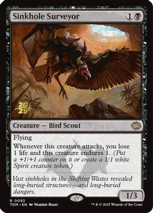 Sinkhole Surveyor (PRE-093) [Prerelease Cards] Foil MTG Single Wizards of the Coast