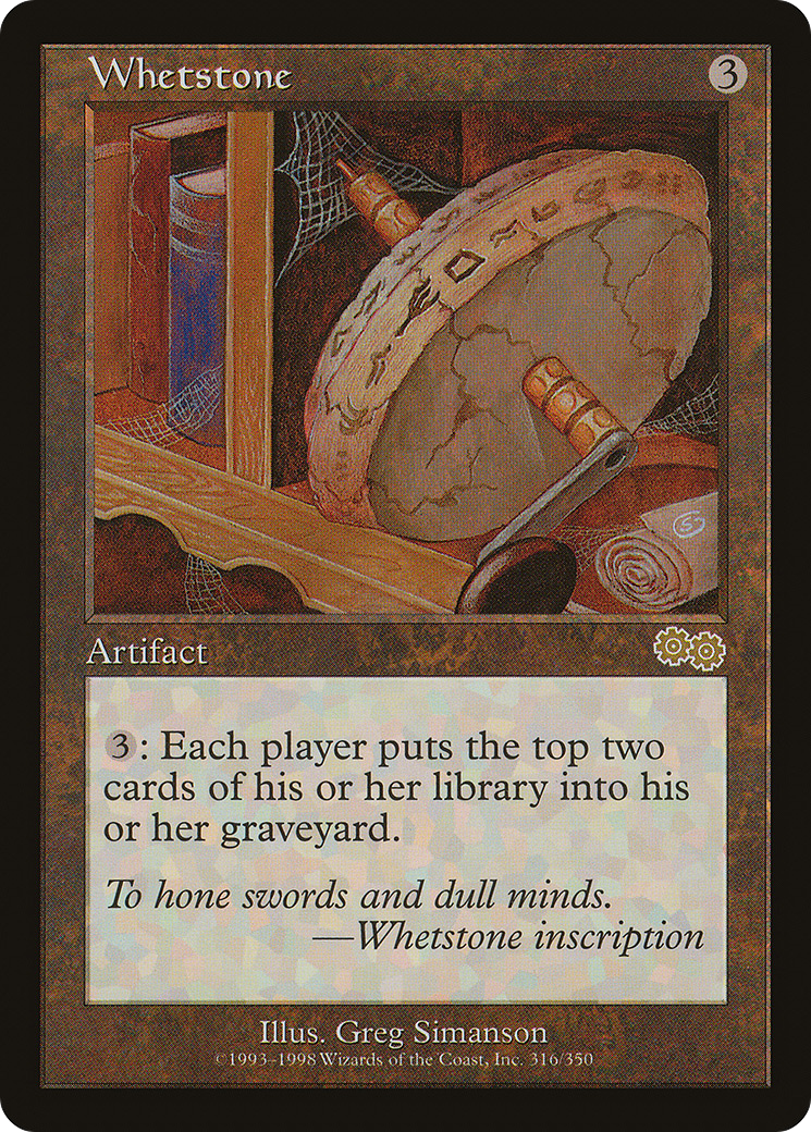 Whetstone (USG-316) [Urza's Saga] MTG Single Wizards of the Coast