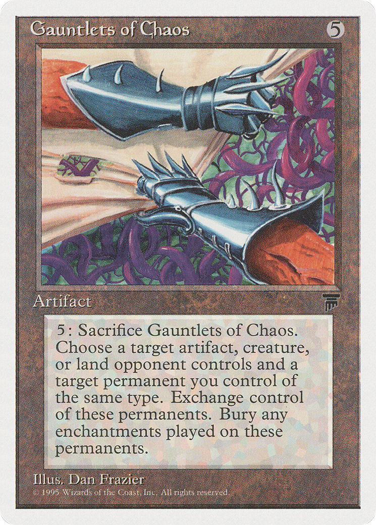 Gauntlets of Chaos (CHR-099) [Chronicles] MTG Single Wizards of the Coast
