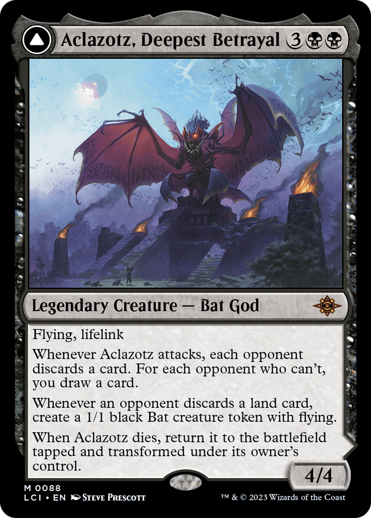 Aclazotz, Deepest Betrayal (LCI-088) [The Lost Caverns of Ixalan] MTG Single Wizards of the Coast