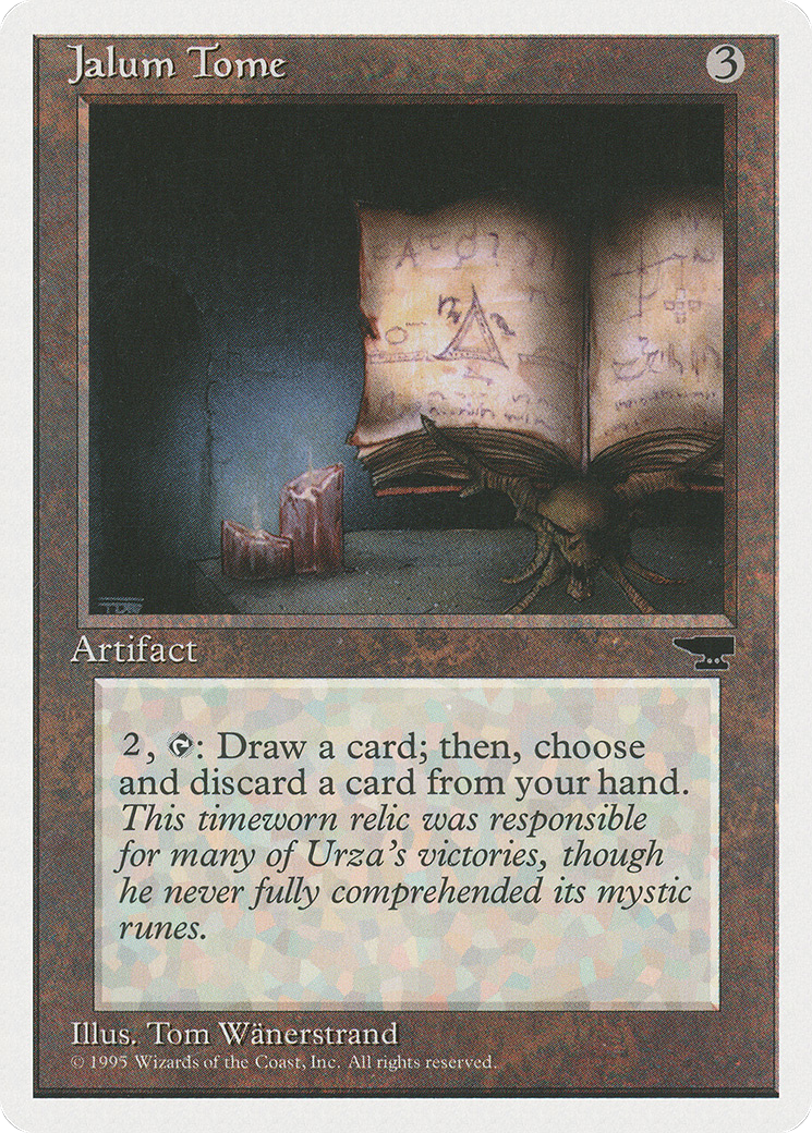 Jalum Tome (CHR-101) [Chronicles] MTG Single Magic: The Gathering