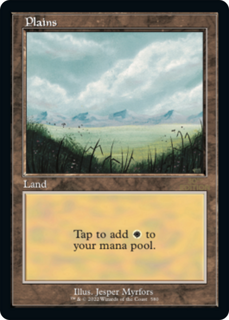 Plains (30A-580) [30th Anniversary Edition] MTG Single Wizards of the Coast