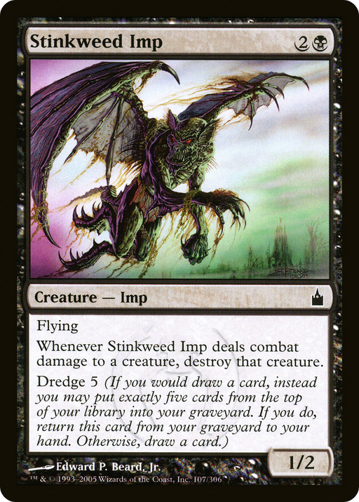 Stinkweed Imp (RAV-107) [Ravnica: City of Guilds] MTG Single Wizards of the Coast