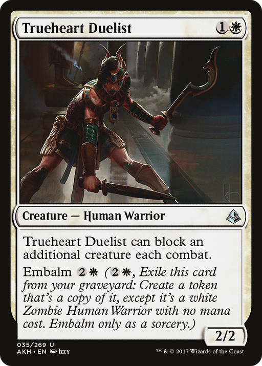 Trueheart Duelist (AKH-035) [Amonkhet] Foil MTG Single Wizards of the Coast