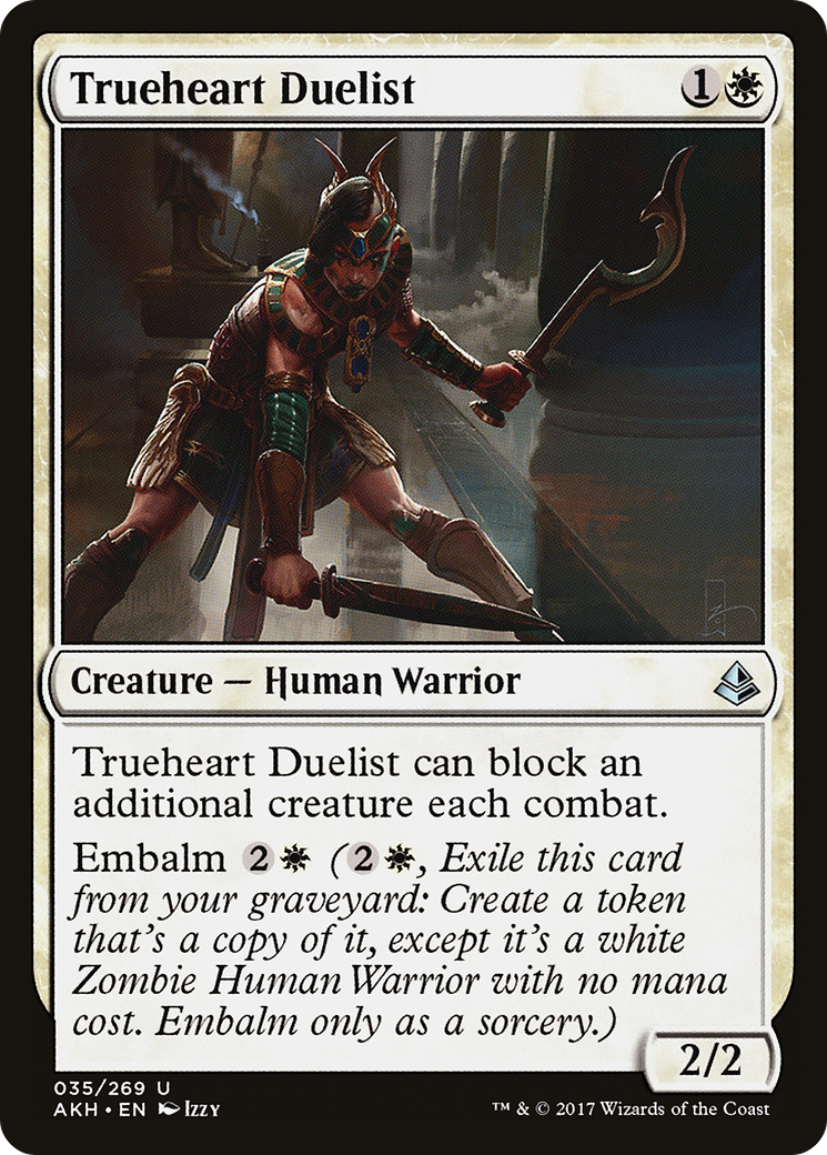 Trueheart Duelist (AKH-035) [Amonkhet] MTG Single Wizards of the Coast