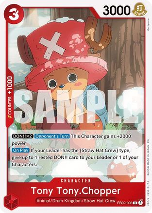 Tony Tony.Chopper (EB02-003) [Extra Booster: Anime 25th Collection] Foil One Piece Single Bandai