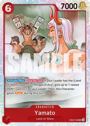 Yamato (EB02-006) [Extra Booster: Anime 25th Collection] Foil One Piece Single Bandai