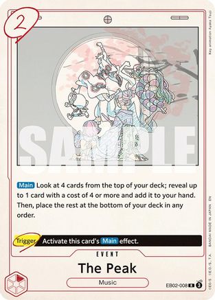 The Peak (EB02-008) [Extra Booster: Anime 25th Collection] Foil One Piece Single Bandai