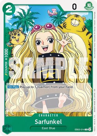 Sarfunkel (EB02-014) [Extra Booster: Anime 25th Collection] One Piece Single Bandai