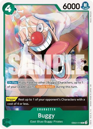 Buggy (EB02-018) [Extra Booster: Anime 25th Collection] Foil One Piece Single Bandai