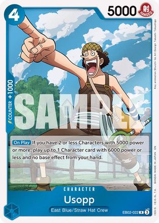 Usopp (EB02-022) [Extra Booster: Anime 25th Collection] Foil One Piece Single Bandai