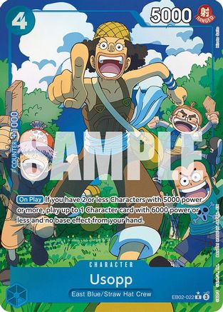 Usopp (Alternate Art) (EB02-022) [Extra Booster: Anime 25th Collection] Foil One Piece Single Bandai
