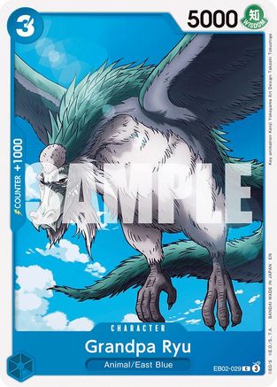Grandpa Ryu (EB02-029) [Extra Booster: Anime 25th Collection] One Piece Single Bandai