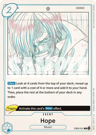 Hope (EB02-031) [Extra Booster: Anime 25th Collection] Foil One Piece Single Bandai
