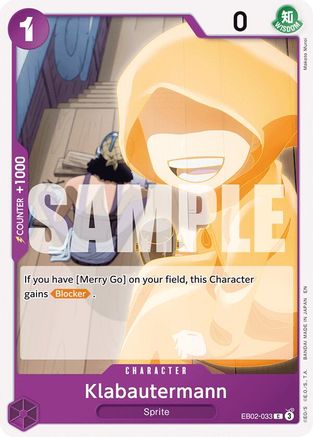 Klabautermann (EB02-033) [Extra Booster: Anime 25th Collection] One Piece Single Bandai