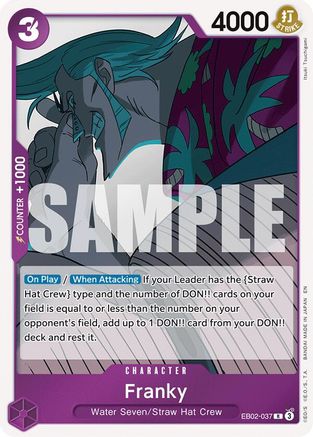 Franky (EB02-037) [Extra Booster: Anime 25th Collection] Foil One Piece Single Bandai
